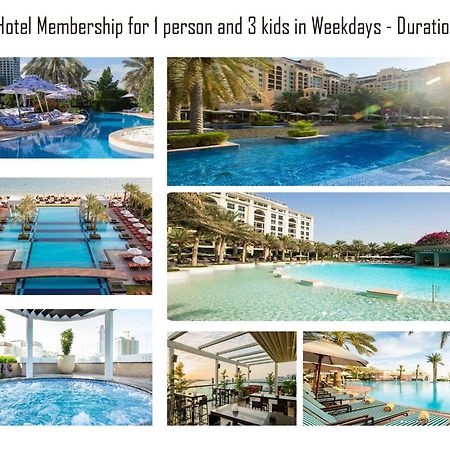 Full Sea View With Balcony - Studio Apartment - 10 Min To Jbr - Dubai Buitenkant foto